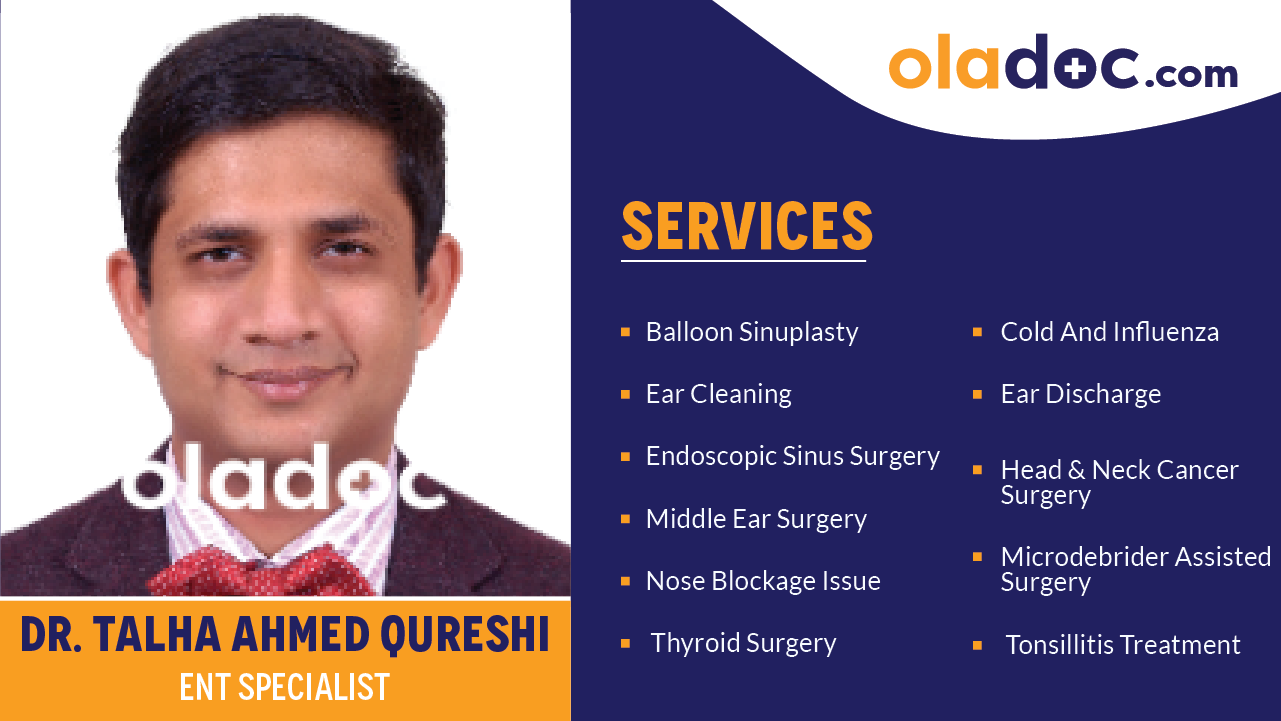 Services provided by Dr.Talha Ahmed Qureshi